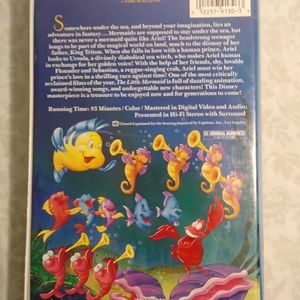 Banned Cover little mermaid VHS *Rare*